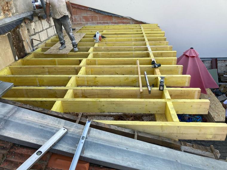 Création d'une ossature bois sur mesure